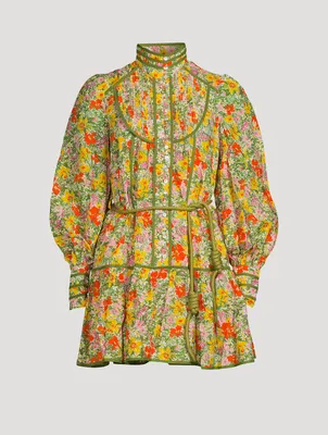 Cabana Shirt Dress Floral Print