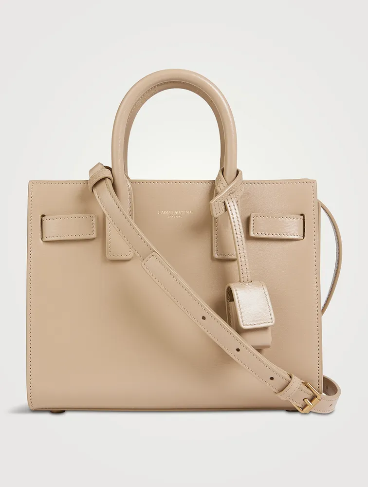 Nano Sac De Jour Leather Satchel