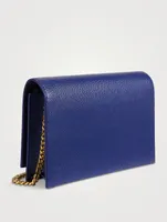 Kate YSL Monogram Leather Chain Wallet