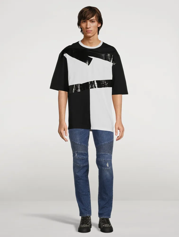 Oversized T-Shirt With Tape