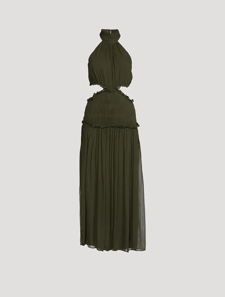 Safira Cut-Out Midi Dress