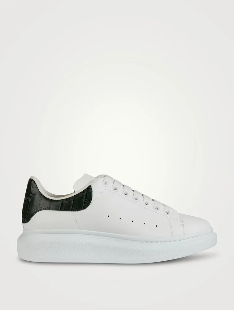 Oversized Leather Sneakers