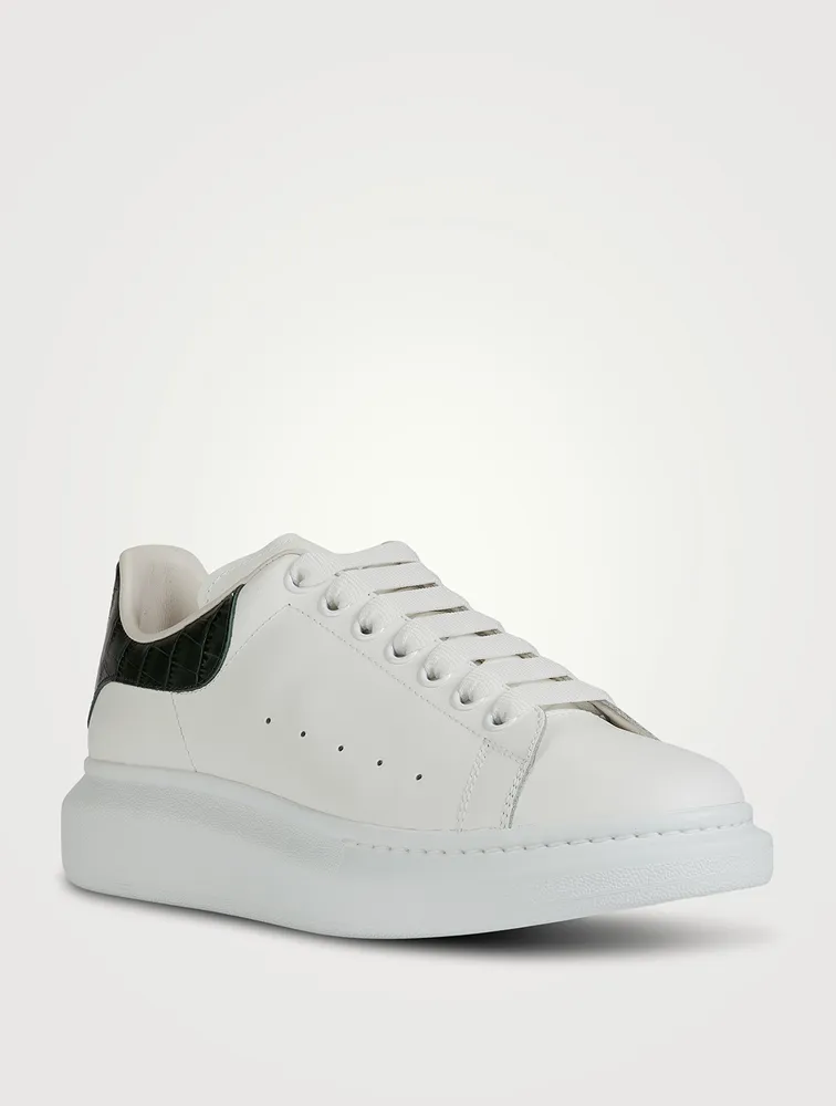 Oversized Leather Sneakers