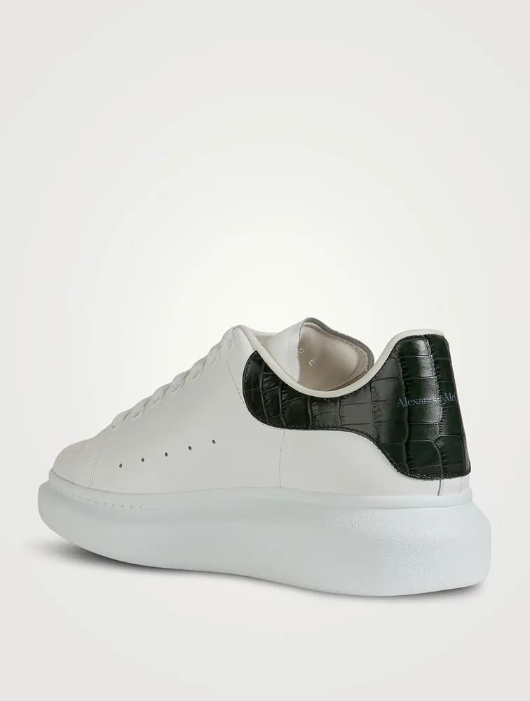 Oversized Leather Sneakers