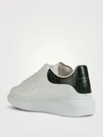 Oversized Leather Sneakers