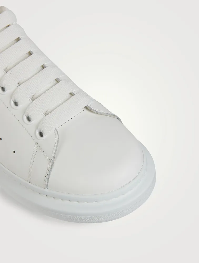 Oversized Leather Sneakers