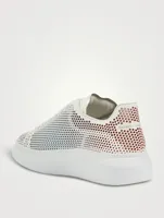 Oversized Perforated Leather Sneakers