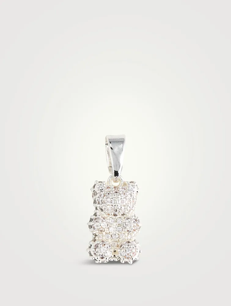 Pavé Nostalgia Bear Pendant