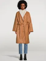 Dolores Faux Shearling Oversized Coat
