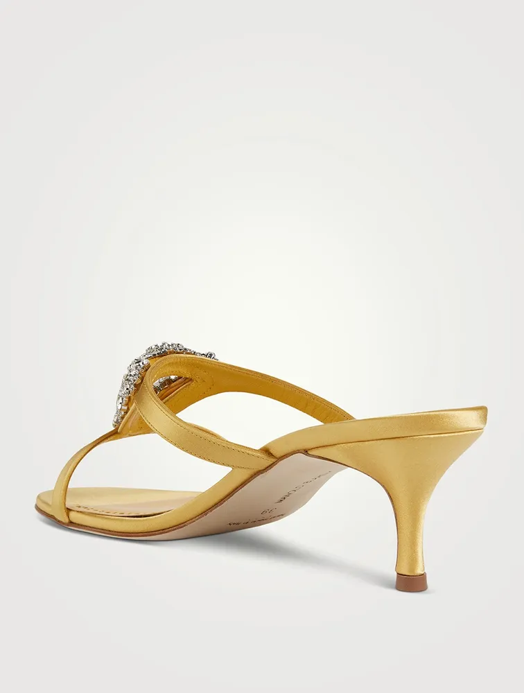 Trinamu Satin Mules