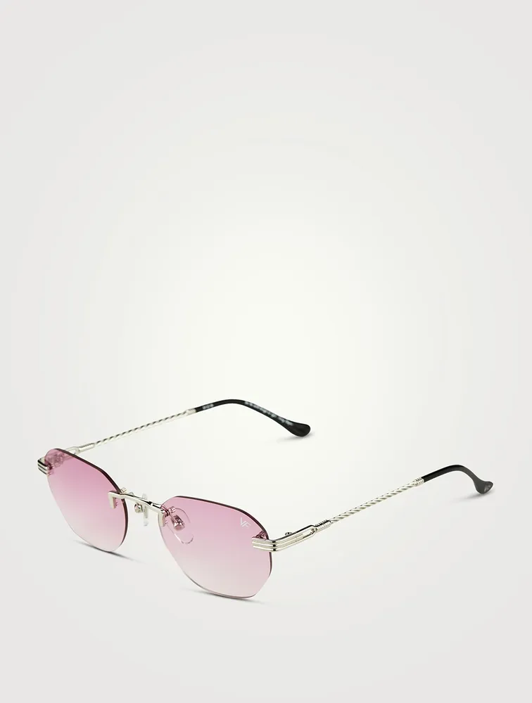 VF Detroit Player Drill Mount 24K Gold Sunglasses