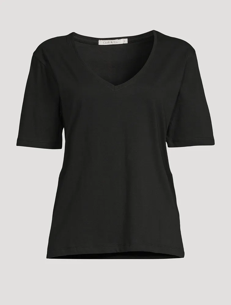 The V-Neck Organic Cotton T-Shirt