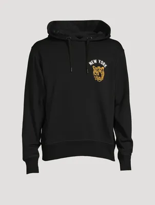 New York Tiger Cotton Hoodie
