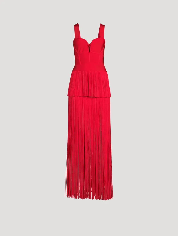 Fringe Gown