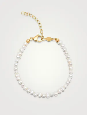 Nialaya x Johnny Edlind Mini Pearl Bracelet
