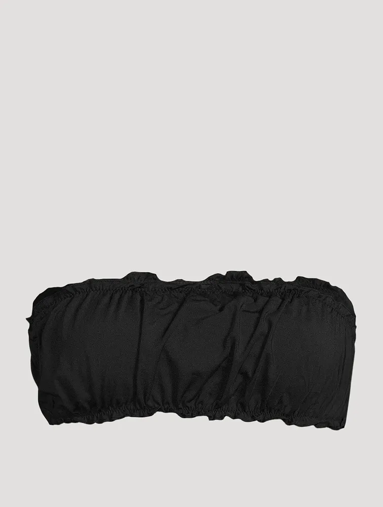 Scrunchie Bandeau Bikini Top