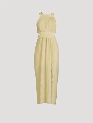 Jupiter Cut-Out Midi Dress