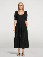 Donata Crochet Midi Dress