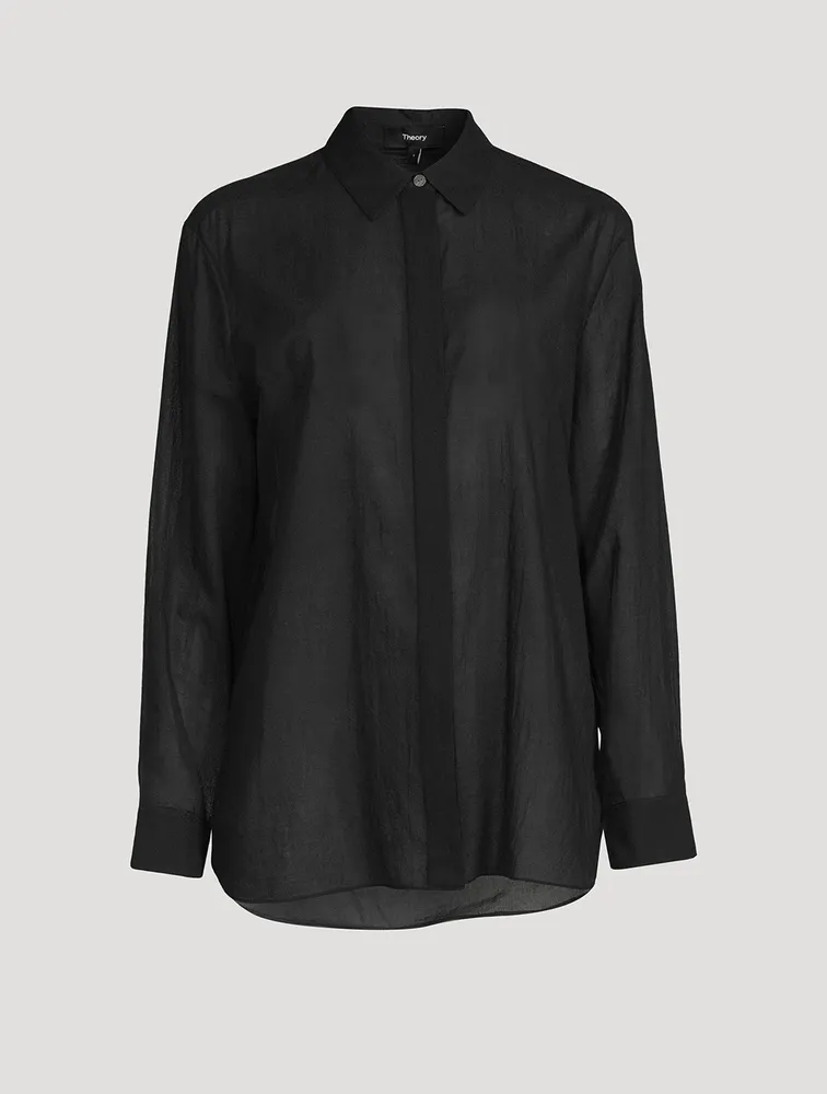 Classic Organic Cotton Menswear Shirt