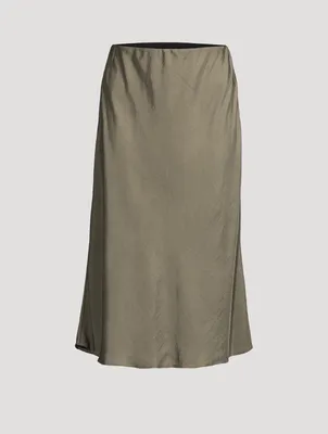 Midi Slip Skirt