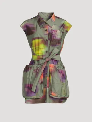 Varon Printed Safari Jacket
