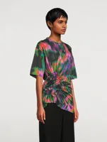 Hege Printed Smocked T-Shirt