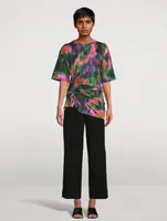 Hege Printed Smocked T-Shirt