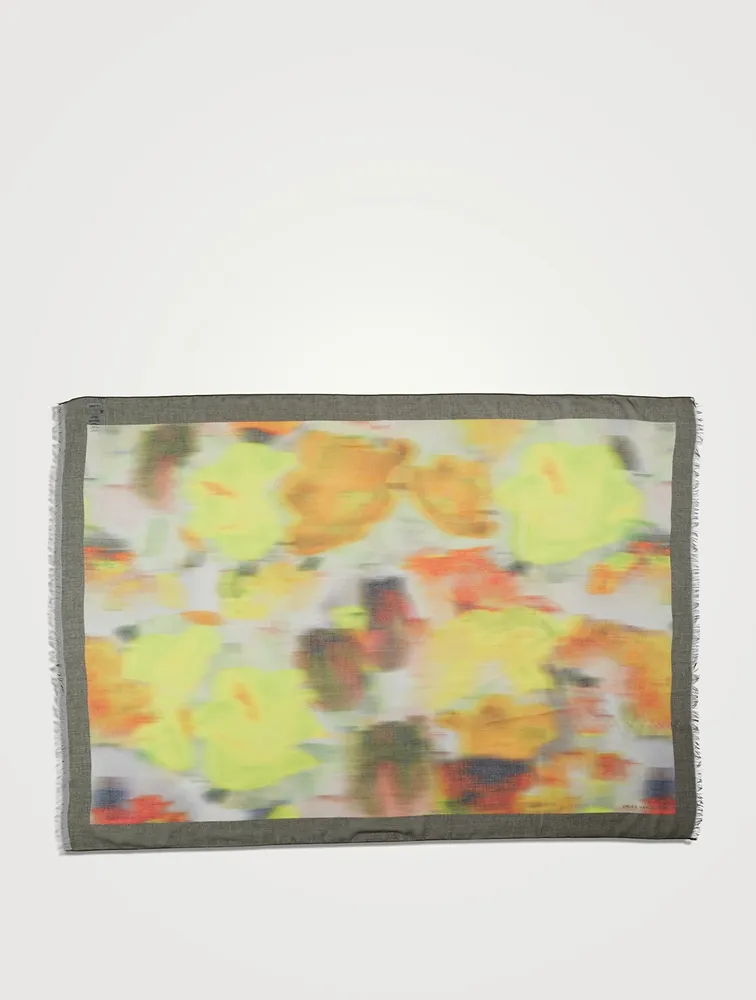 Silk Modal Rectangular Scarf