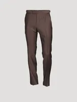 Wool And Mohair Pants