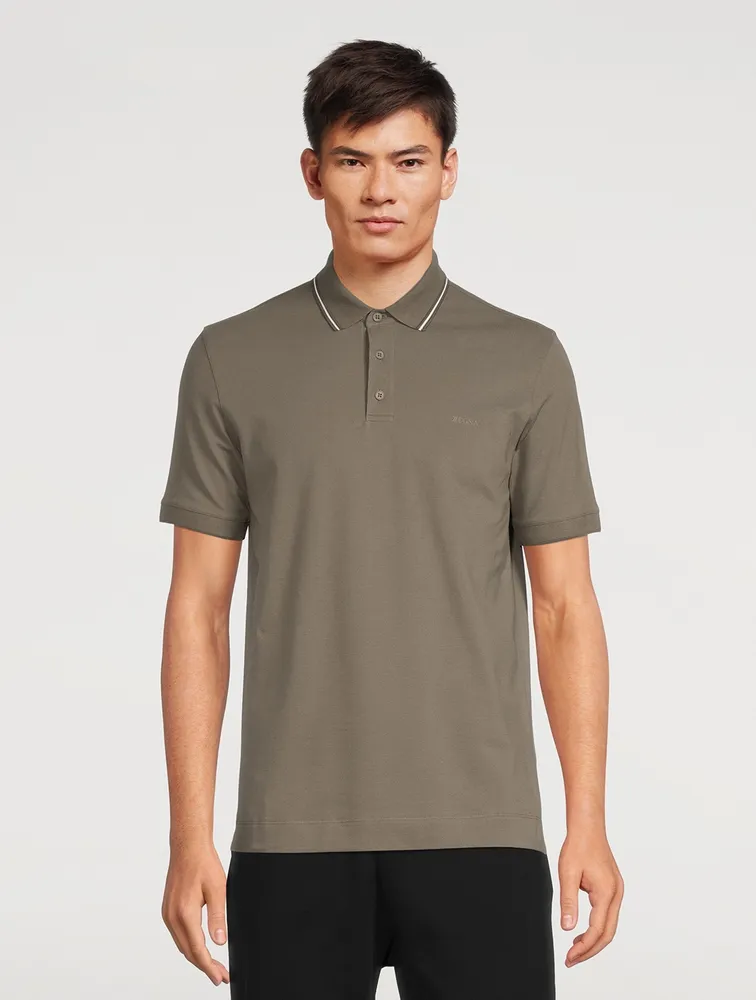 Short-Sleeve Polo Shirt