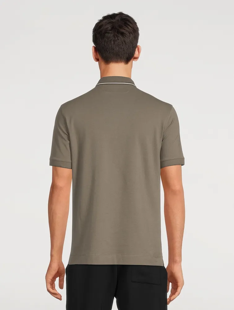 Short-Sleeve Polo Shirt