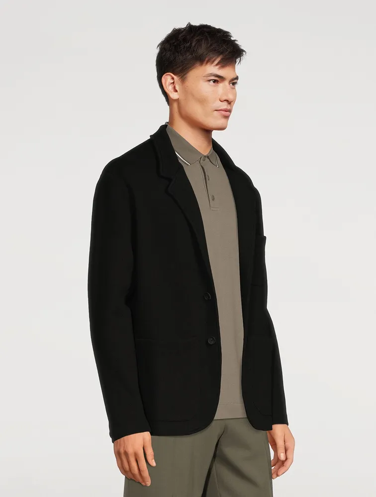 Cotton Lapel Cardigan