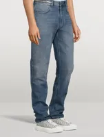 Slim-Fit Jeans With 4G Zipper