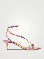 Amily Metallic Leather Sandals