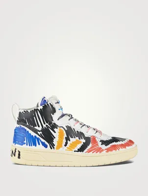 Marni x Veja V- Leather Sneakers