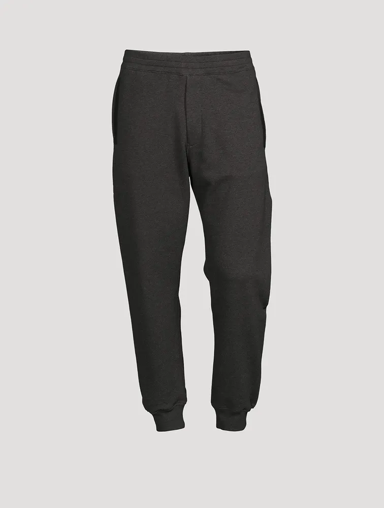 Selvedge Logo Tape Detail Jogger Pants