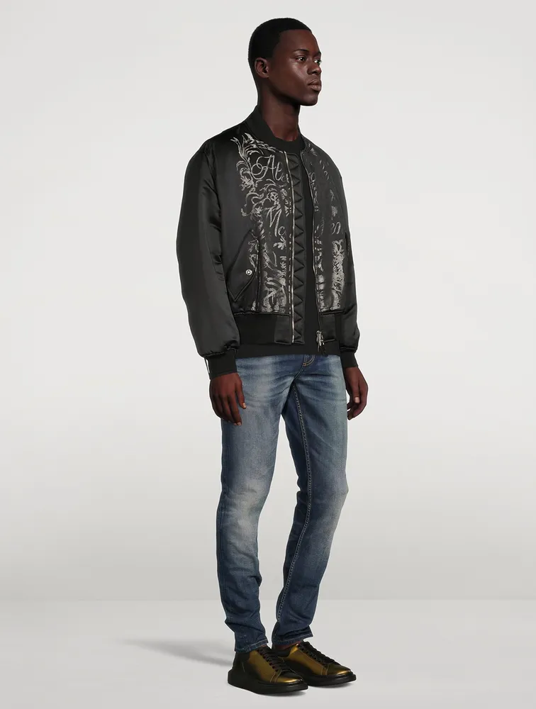 Illustration Bomber Jacket