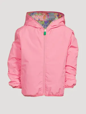 Kids Saturn Reversible Jacket With Hood