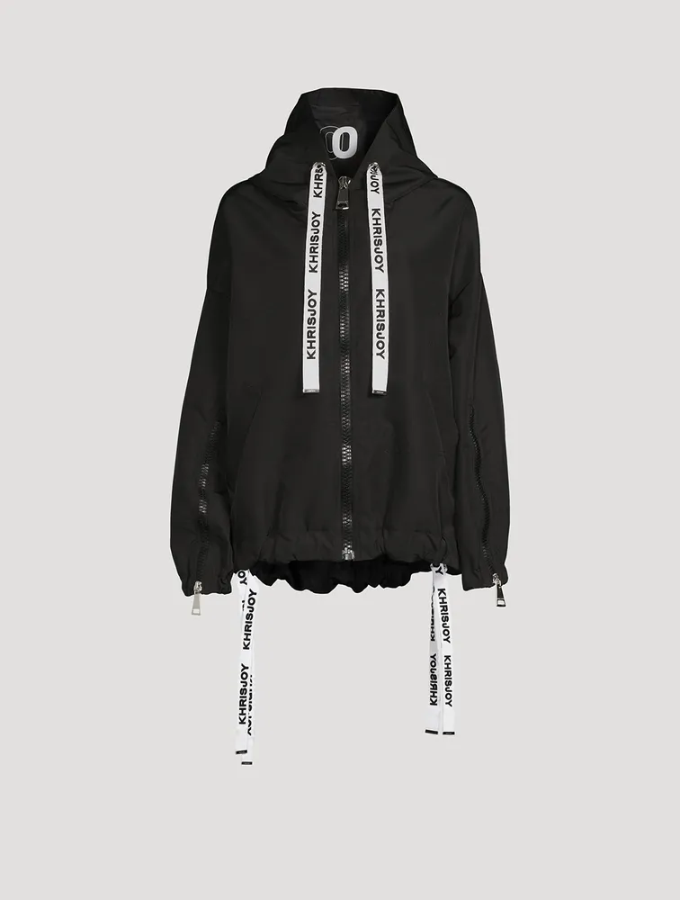 Khris Hooded Windbreaker