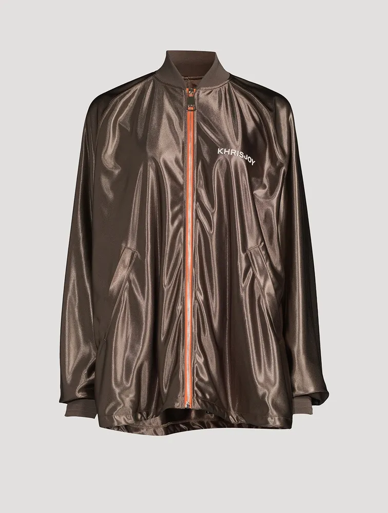 Satin Track Jacket