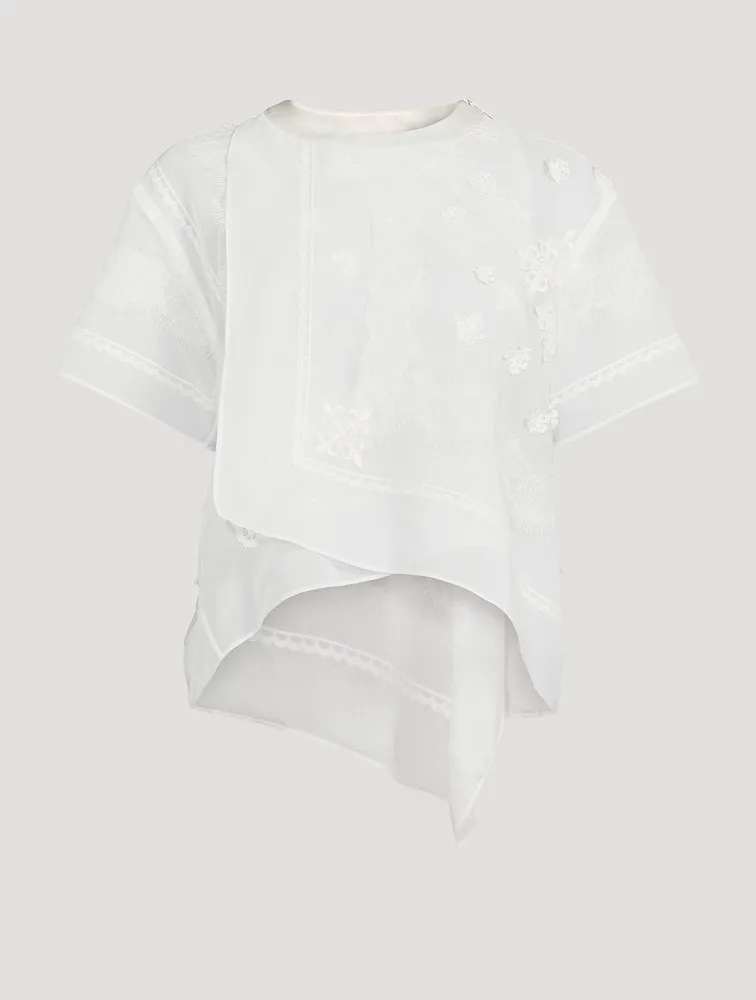 Bandana Lace T-Shirt