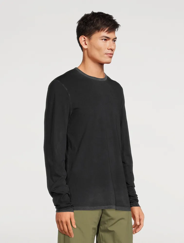 Crewneck Long-Sleeve T-Shirt