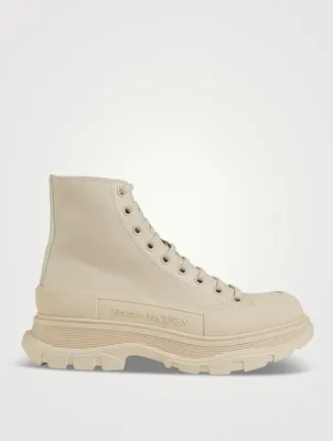 Tread Slick Leather High-Top Sneakers