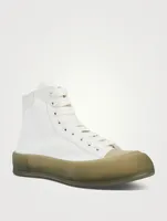 Deck Plimsoll High-Top Shoes