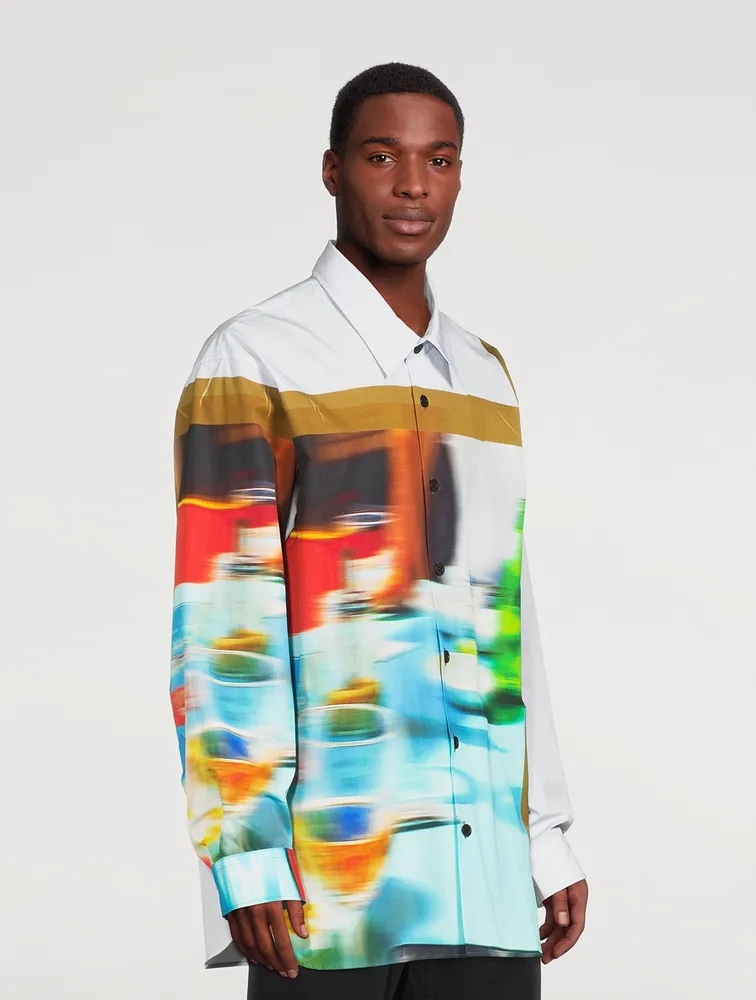 Crow Cotton Poplin Shirt