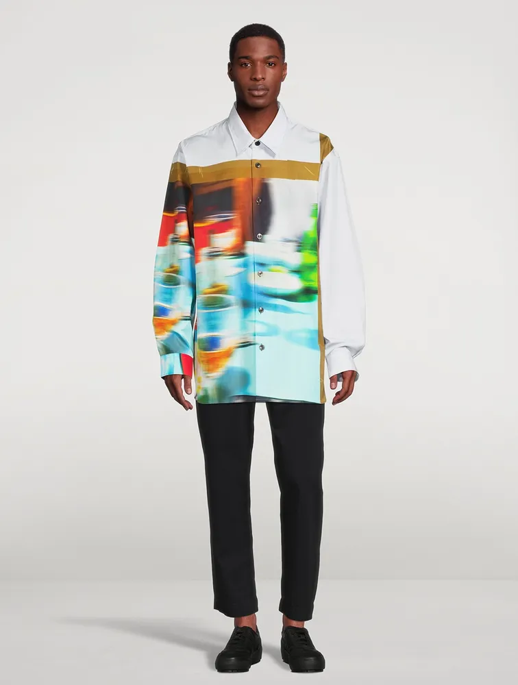 Crow Cotton Poplin Shirt