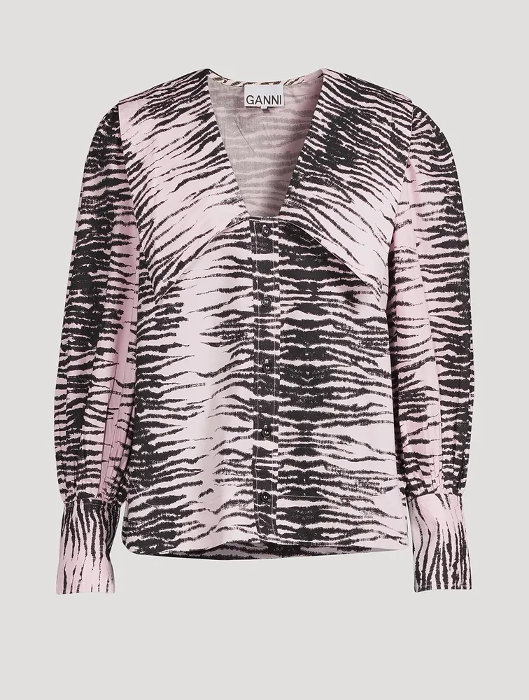 Organic Cotton Shirt Animal Print
