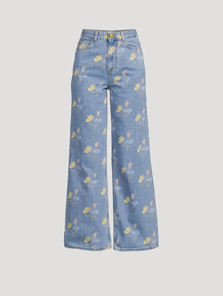 Magny Jeans Floral Print