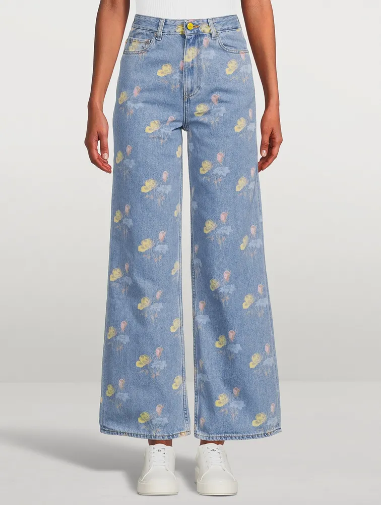 Magny Jeans Floral Print