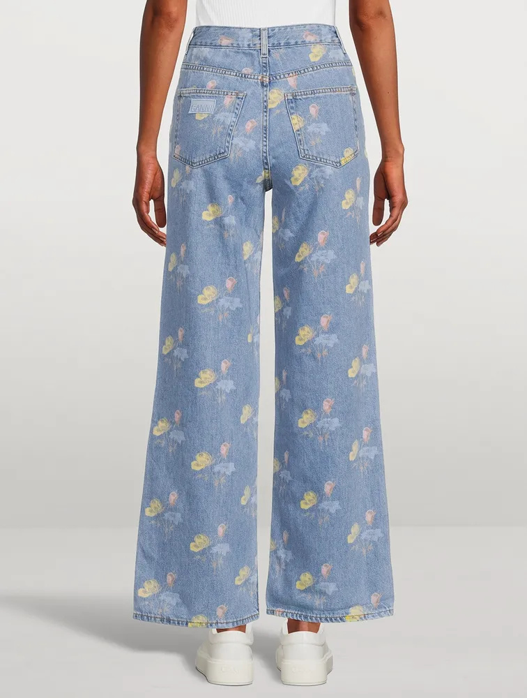 Magny Jeans Floral Print